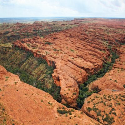 Aerial View, Kings Canyon, NT